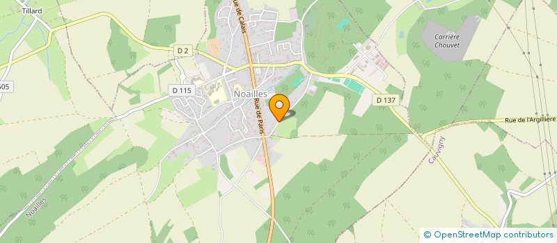 localisation de l'entreprise MONSIEUR MICHAEL TORRES VELASCO  NOAILLES