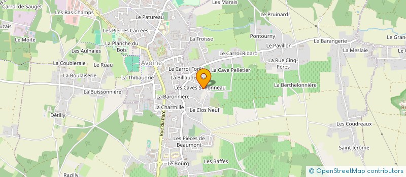 localisation de l'entreprise MONSIEUR MICHAEL TOUZET  BEAUMONT-EN-VERON