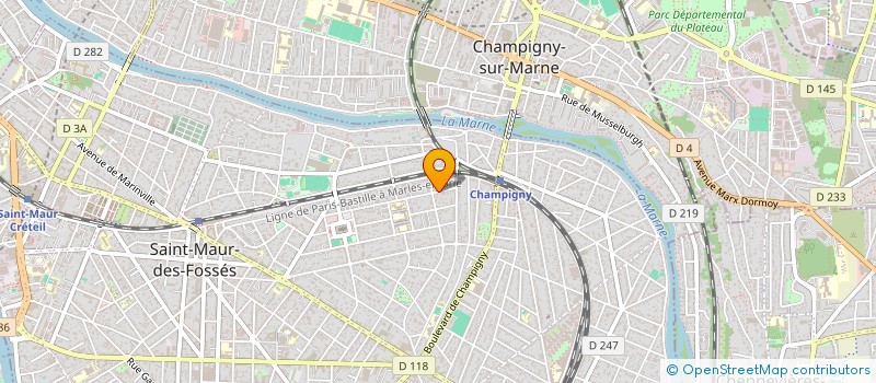 localisation de l'entreprise MONSIEUR MICHAEL TROEGE à SAINT-MAUR-DES-FOSSES