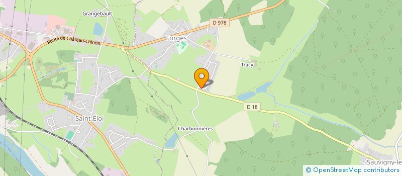 localisation de l'entreprise MONSIEUR MICHAEL TUDURI  DRUY-PARIGNY