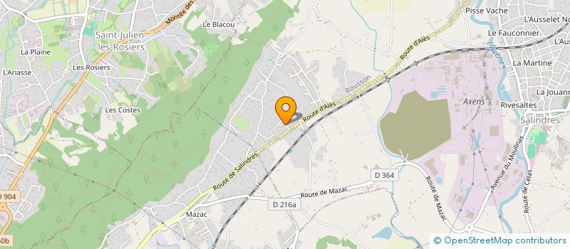 localisation de l'entreprise MONSIEUR MICHAEL TURC  ROUSSON