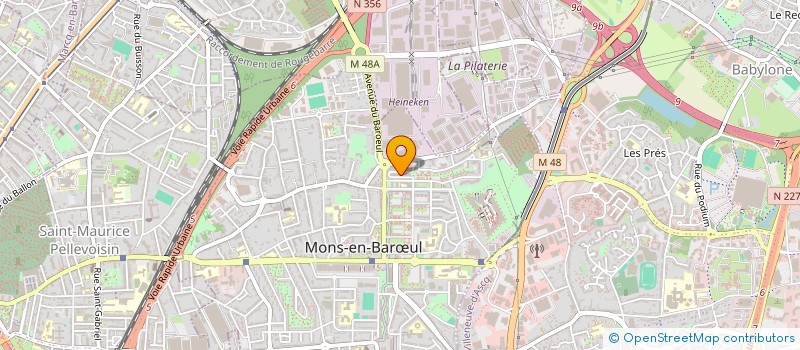 localisation de l'entreprise MONSIEUR MICHAEL UYI  MONS-EN-BARUL