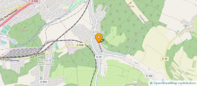 localisation de l'entreprise MONSIEUR MICHAEL VACANT  COCHEREN