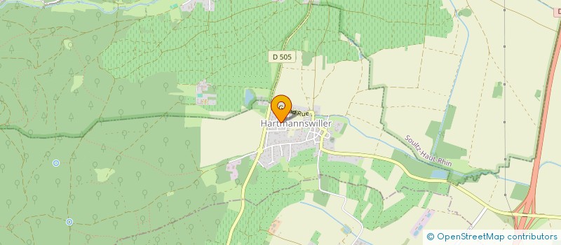 localisation de l'entreprise MONSIEUR MICHAEL VACELET  HARTMANNSWILLER