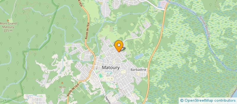 localisation de l'entreprise MONSIEUR MICHAEL VALENDOFF à MATOURY