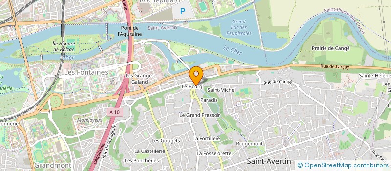 localisation de l'entreprise MONSIEUR MICHAEL VAN BOUVELEN  SAINT-AVERTIN