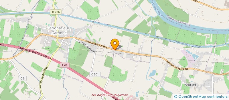 localisation de l'entreprise MONSIEUR MICHAEL VAN ROYEN  VIANNE