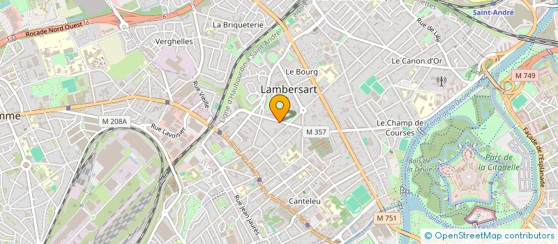 localisation de l'entreprise MONSIEUR MICHAEL VANDE WEGHE à LAMBERSART