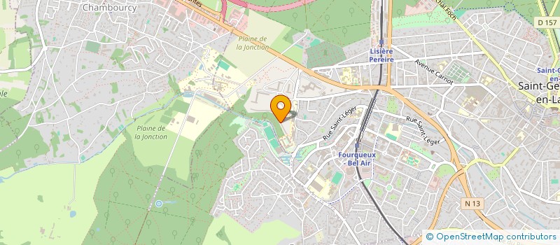 localisation de l'entreprise MONSIEUR MICHAEL VANNEY  SAINT-GERMAIN-EN-LAYE