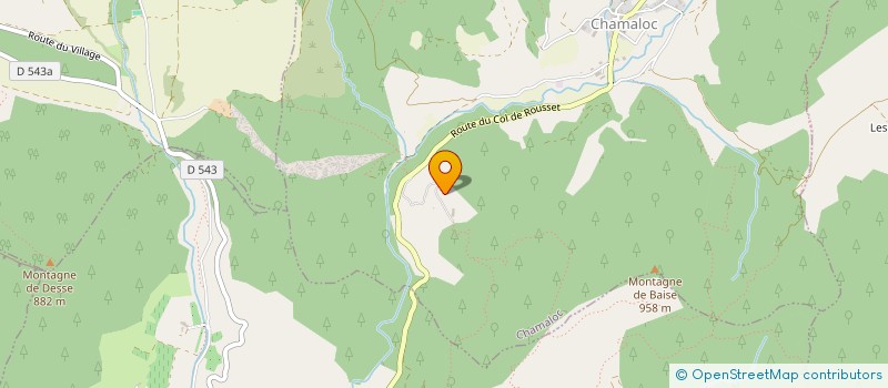 localisation de l'entreprise MONSIEUR MICHAEL VARTANIAN  CHAMALOC