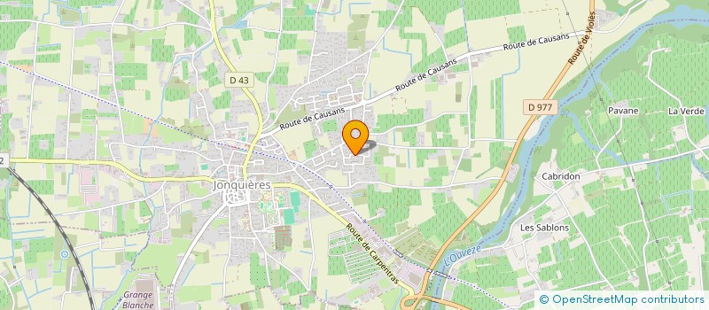 localisation de l'entreprise MONSIEUR MICHAEL VASNIER  JONQUIERES