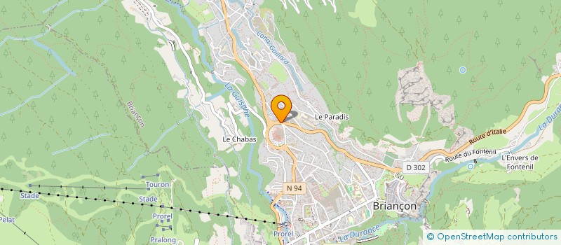 localisation de l'entreprise MONSIEUR MICHAEL VEDRINES  BRIANCON