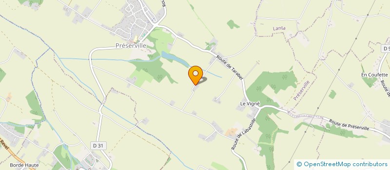 localisation de l'entreprise MONSIEUR MICHAEL VICENTE  PRESERVILLE