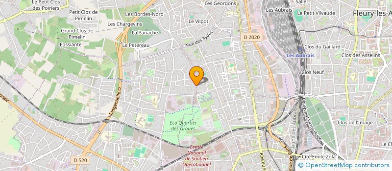 localisation de l'entreprise MONSIEUR MICHAEL VICK  ORLEANS