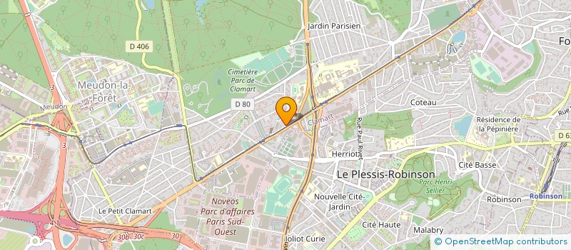 localisation de l'entreprise MONSIEUR MICHAEL VIDOTTO à CLAMART