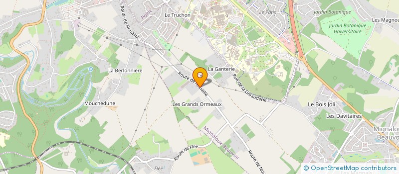 localisation de l'entreprise MONSIEUR MICHAEL VIOLET  MIGNALOUX-BEAUVOIR