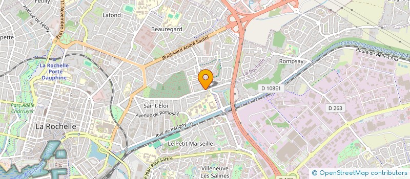 localisation de l'entreprise MONSIEUR MICHAEL VIOT  LA ROCHELLE