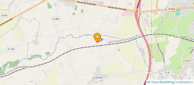 localisation de l'entreprise MONSIEUR MICHAEL WARD  LA LANDE-D'AIROU