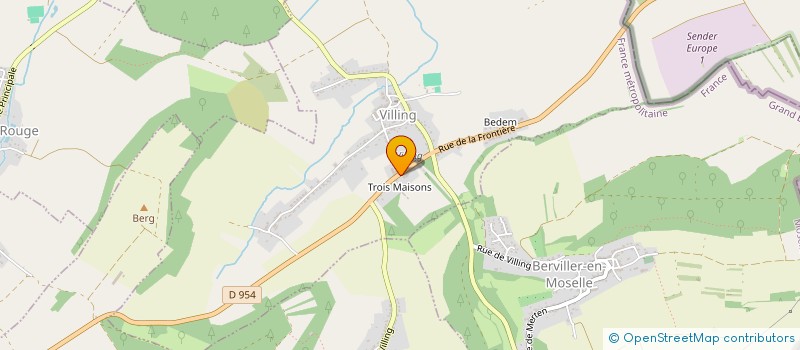 localisation de l'entreprise MONSIEUR MICHAEL WEHRUNG  MERTEN