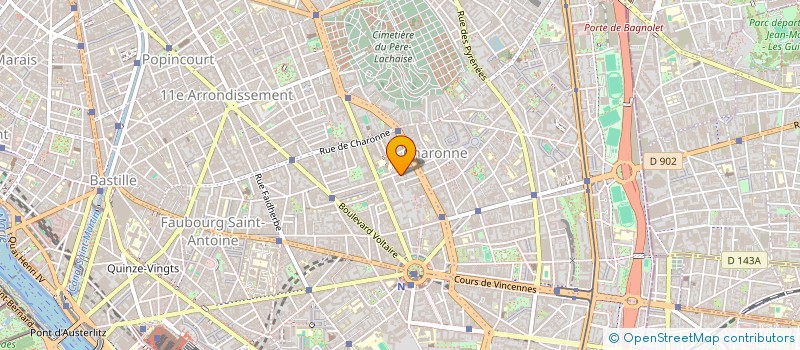 localisation de l'entreprise MONSIEUR MICHAEL WELSH  PARIS