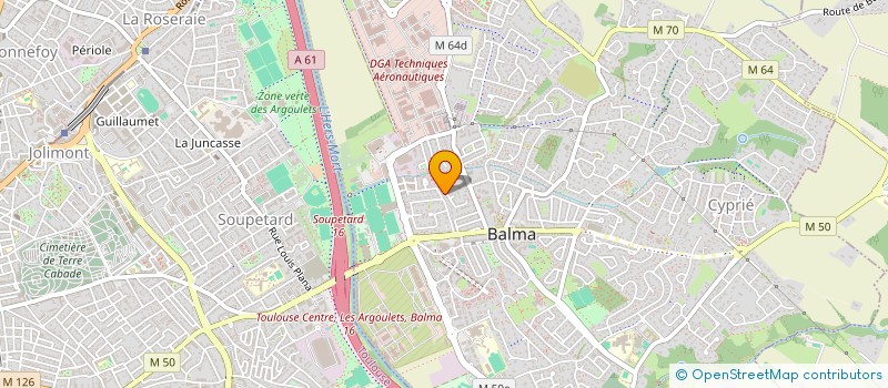 localisation de l'entreprise MONSIEUR MICHAEL WILSON  BALMA