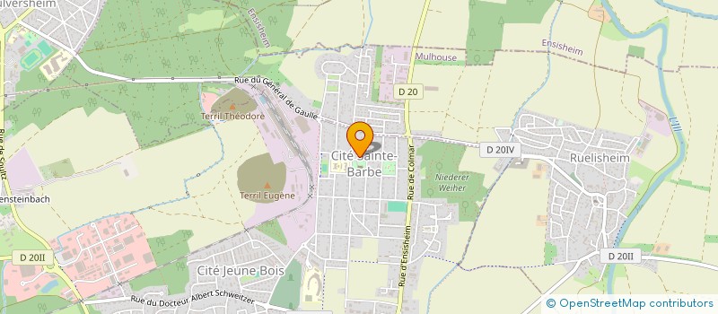 localisation de l'entreprise MONSIEUR MICHAEL WURCKER  WITTENHEIM