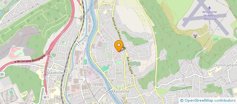 localisation de l'entreprise MONSIEUR MICHAEL YOEUSLEY  MALZEVILLE