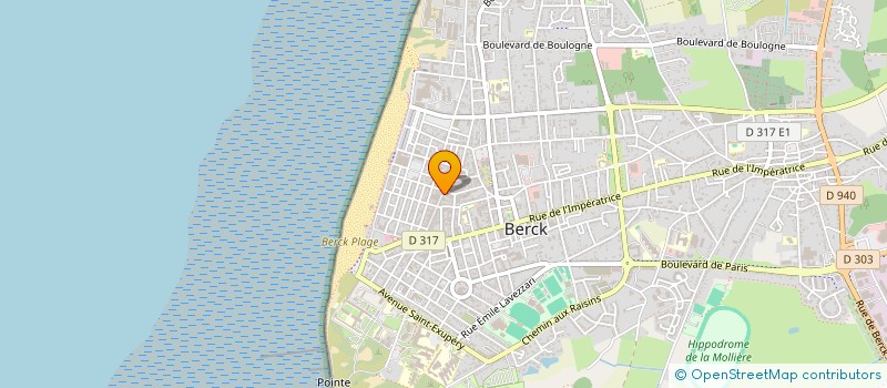 localisation de l'entreprise MONSIEUR MICHAEL YOU  BERCK