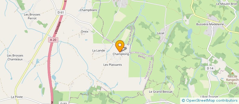 localisation de l'entreprise MONSIEUR MICHAEL YVERNAULT à ARNAC-LA-POSTE