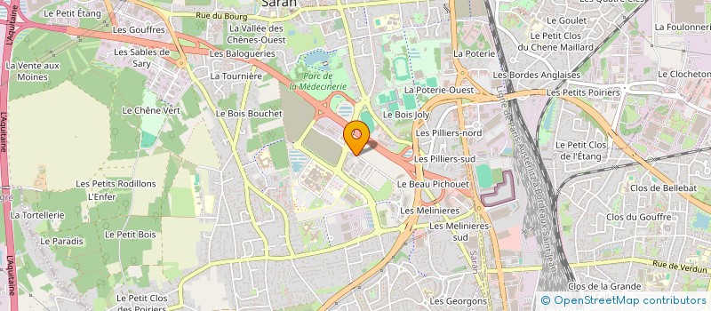 localisation de l'entreprise MONSIEUR MICHAIL KRIKELIS  SARAN