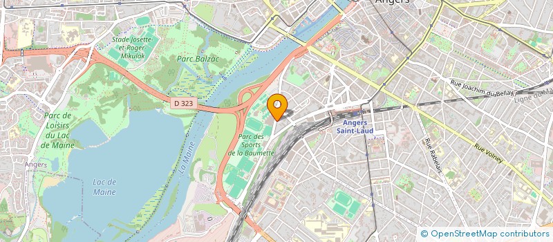 localisation de l'entreprise MONSIEUR MICHAL BARAN à ANGERS