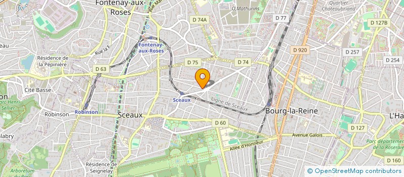 localisation de l'entreprise MONSIEUR MICHAL CELUCH à SCEAUX