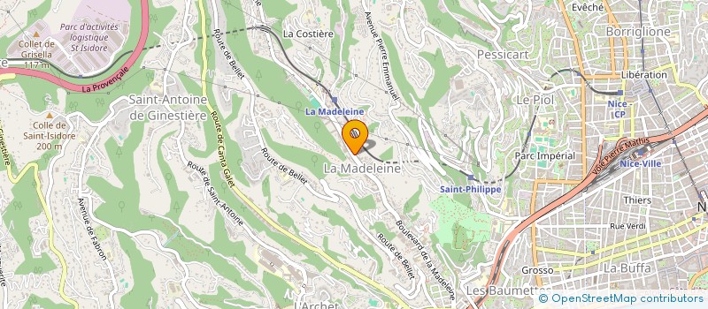 localisation de l'entreprise MONSIEUR MICHAL DZIEMIAN à NICE