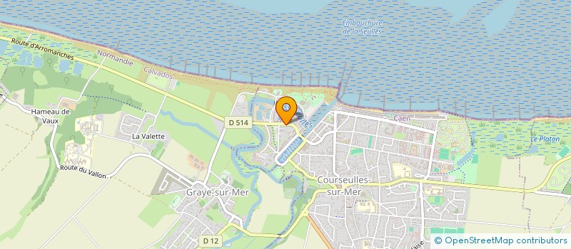 localisation de l'entreprise MONSIEUR MICHAL KAIM  COURSEULLES-SUR-MER