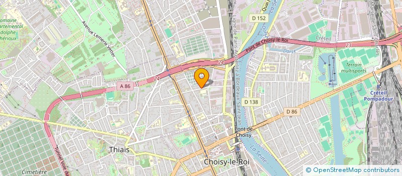 localisation de l'entreprise MONSIEUR MICHAL KOGUT à CHOISY LE ROI