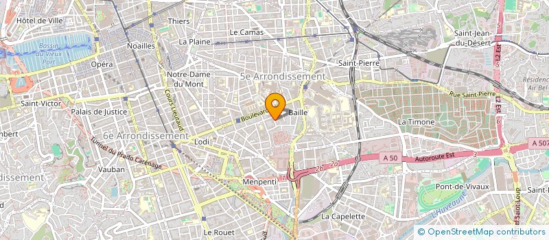 localisation de l'entreprise MONSIEUR MICHAL LUCZAK à MARSEILLE