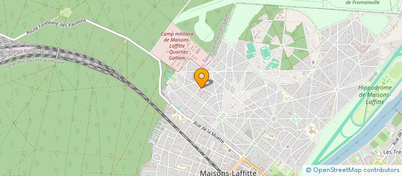 localisation de l'entreprise MONSIEUR MICHAL NIEDZIELSKI à MAISONS-LAFFITTE