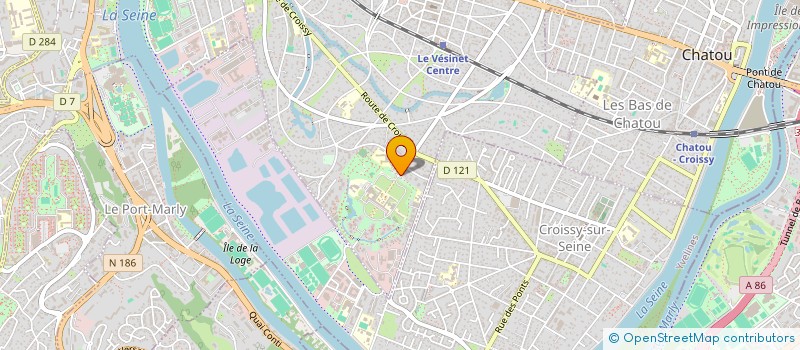 localisation de l'entreprise MONSIEUR MICHAL POWROZNIK  LE VESINET