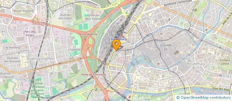 localisation de l'entreprise MONSIEUR MICHAL PRZYBYTNIAK à STRASBOURG