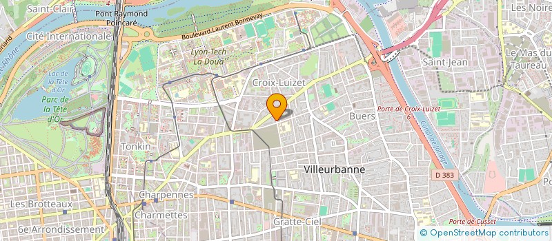 localisation de l'entreprise MONSIEUR MICHAL RUZEK  VILLEURBANNE