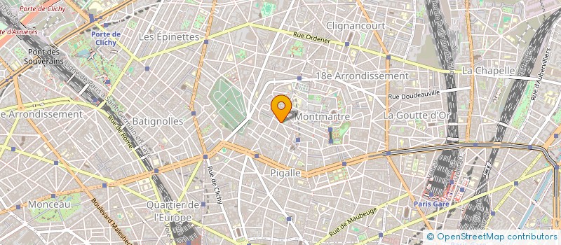 localisation de l'entreprise MONSIEUR MICHAL SZCZOMRZYK  PARIS