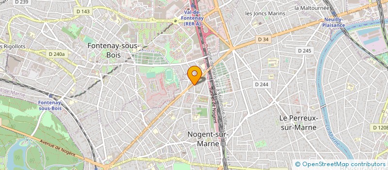localisation de l'entreprise MONSIEUR MICHAL SZLAZAK à NOGENT-SUR-MARNE