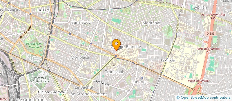 localisation de l'entreprise MONSIEUR MICHAL WYBRANIEC  LYON