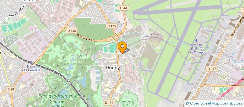 localisation de l'entreprise MONSIEUR MICHE FRANCOIS  DUGNY