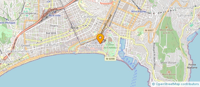 localisation de l'entreprise MONSIEUR MICHEAL NOVAT à NICE