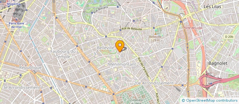 localisation de l'entreprise MONSIEUR MICHEAL PIZZUTI  PARIS