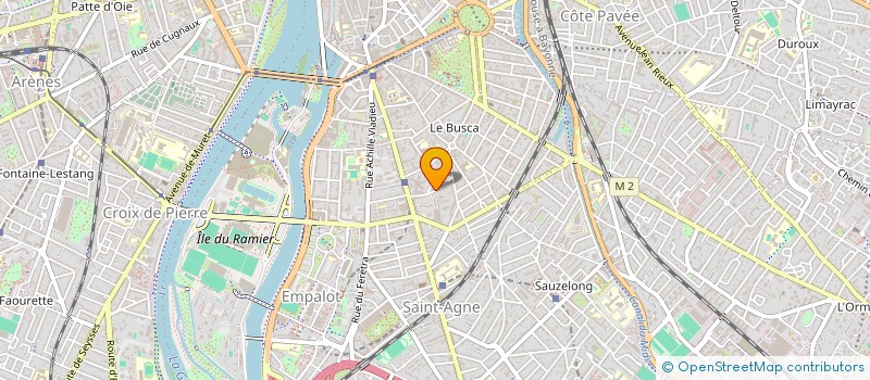 localisation de l'entreprise MONSIEUR MICHEL ABOUDIB  TOULOUSE