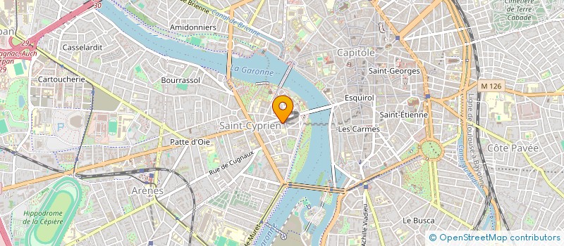 localisation de l'entreprise MONSIEUR MICHEL ABRANTES  TOULOUSE