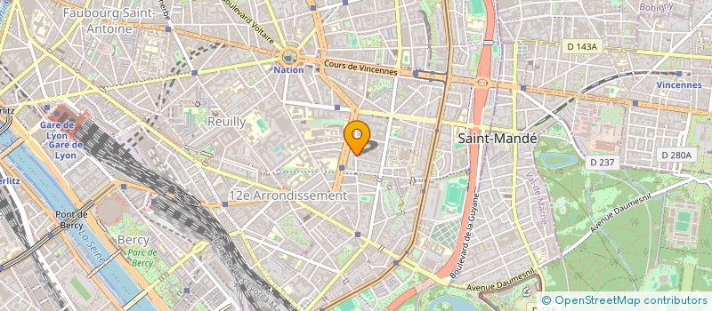 localisation de l'entreprise MONSIEUR MICHEL ABTAN  PARIS