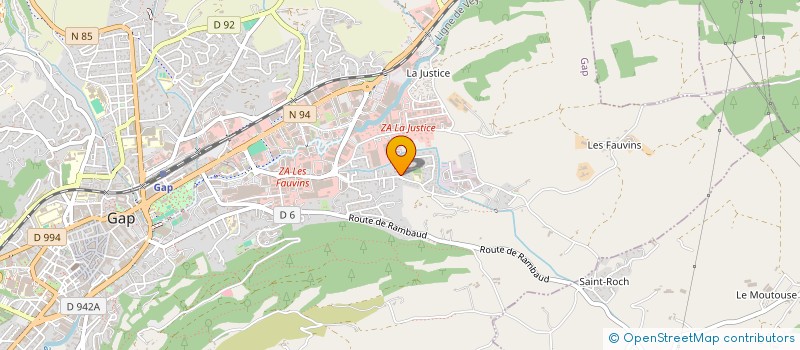 localisation de l'entreprise MONSIEUR MICHEL ACHARD  GAP